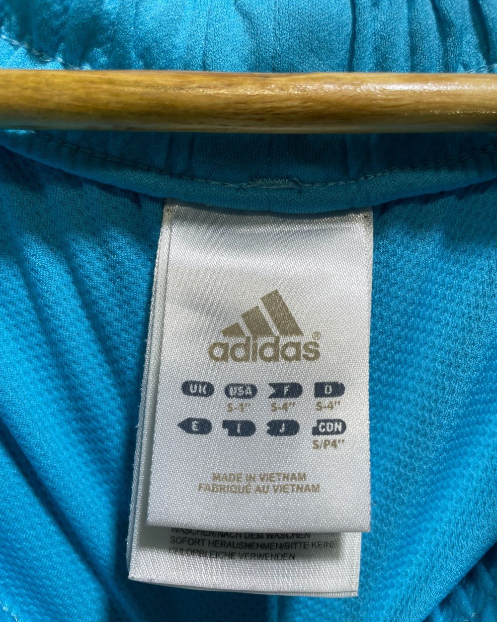 Adidas Blue Sport Short For Women Small | ThriftHub.pk