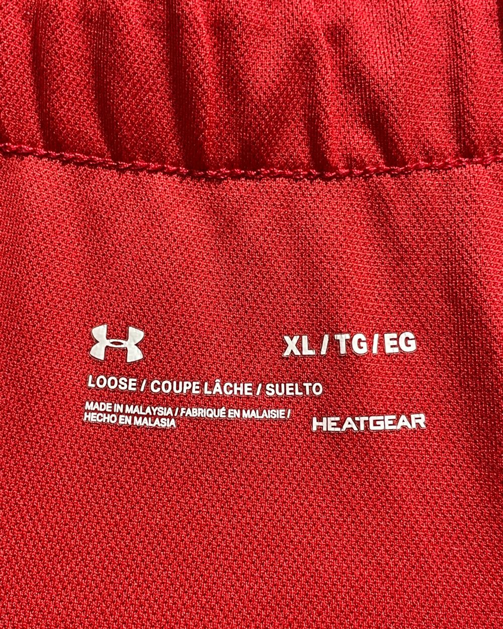 Under Armour Red Sport Short For Women XL | ThriftHub.pk