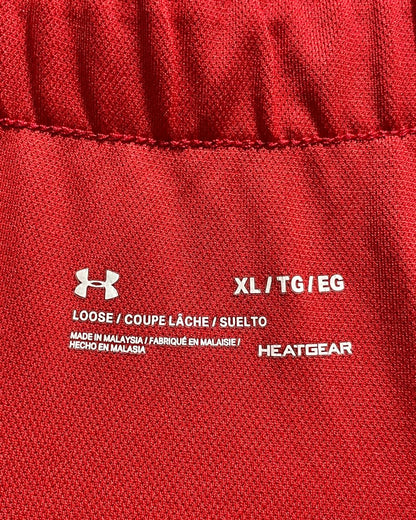 Under Armour Red Sport Short For Women XL | ThriftHub.pk