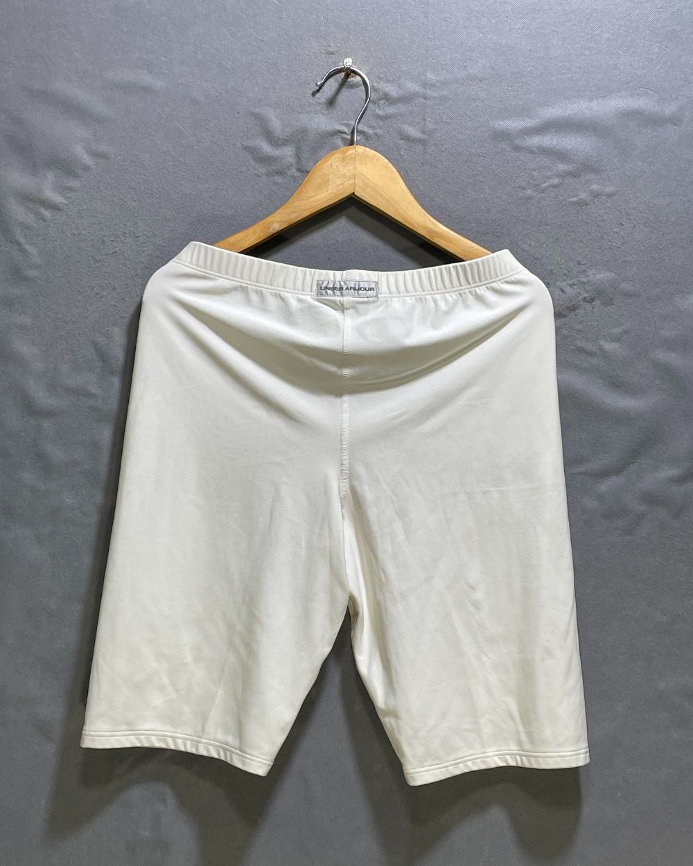 Under Armour White Sport Short For Women L | ThriftHub.pk