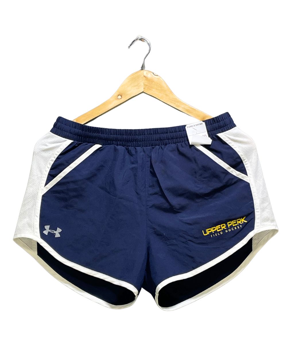 Under Armour Blue Parachute Short For Women M | ThriftHub.pk