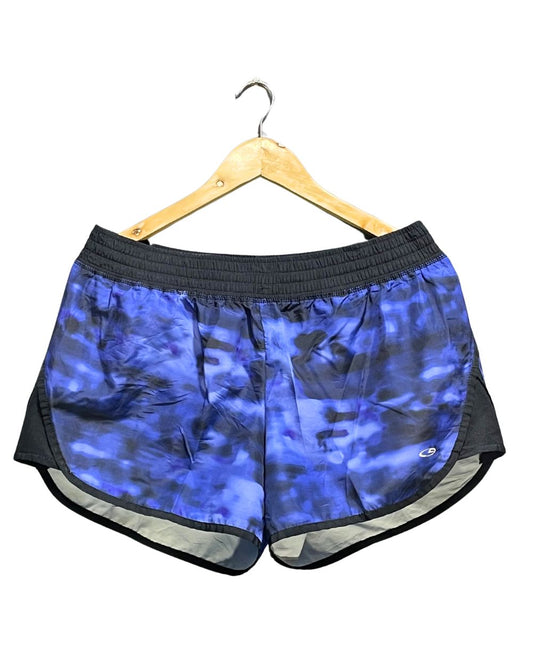 Champion Blue Parachute Short For Women M | ThriftHub.pk