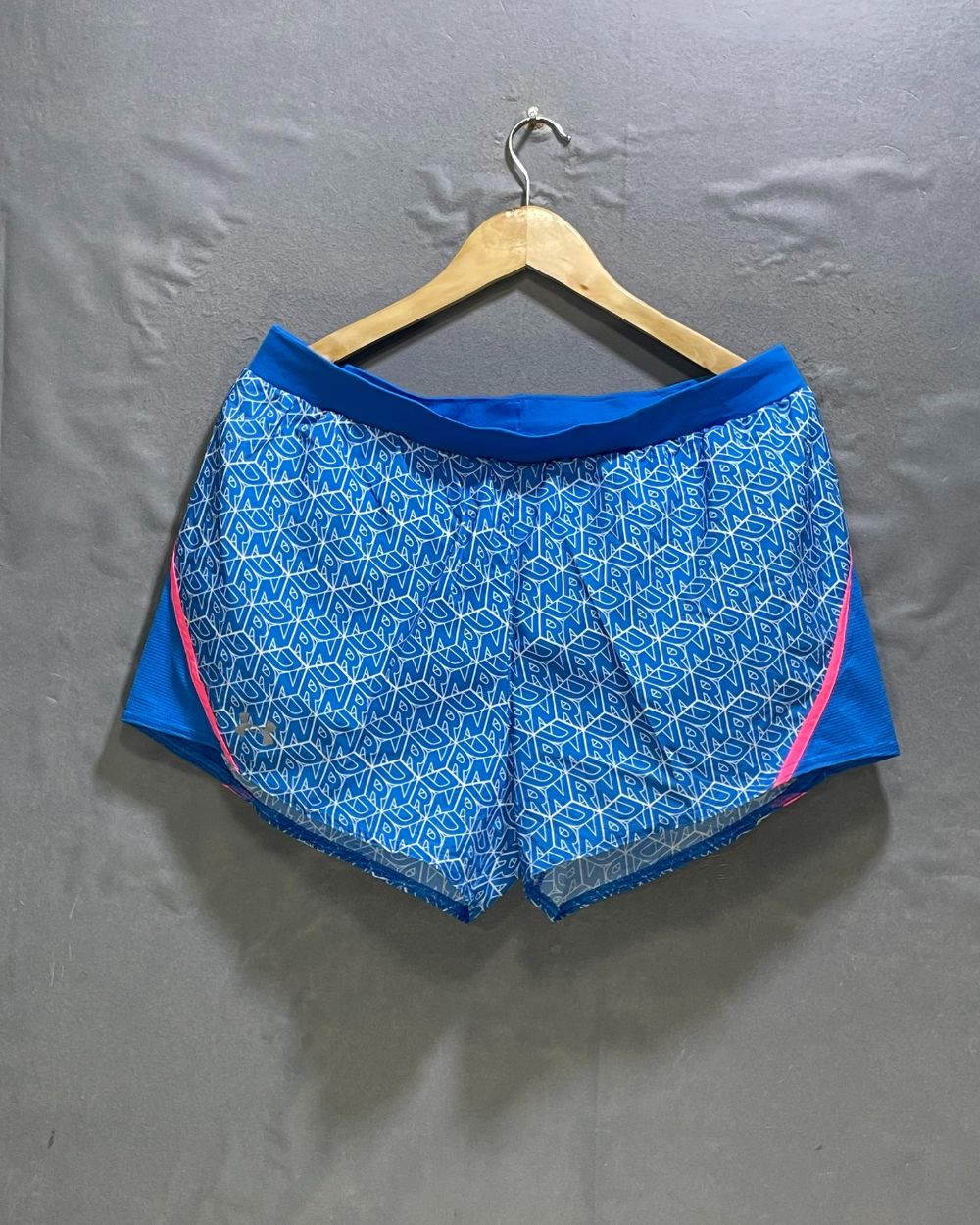 Under Armour Blue Sport Short For Women L | ThriftHub.pk