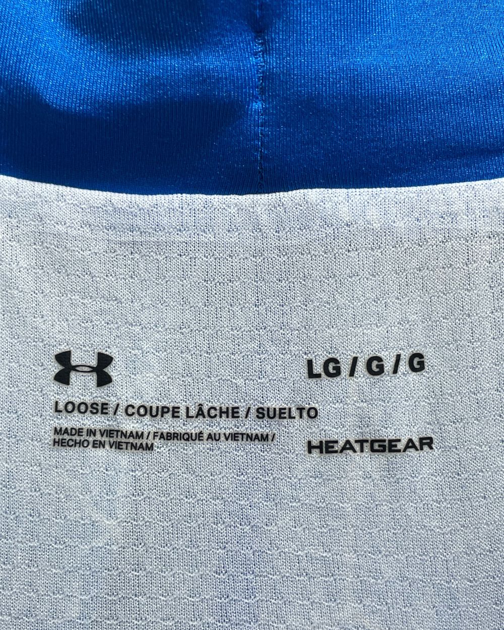 Under Armour Blue Sport Short For Women L | ThriftHub.pk