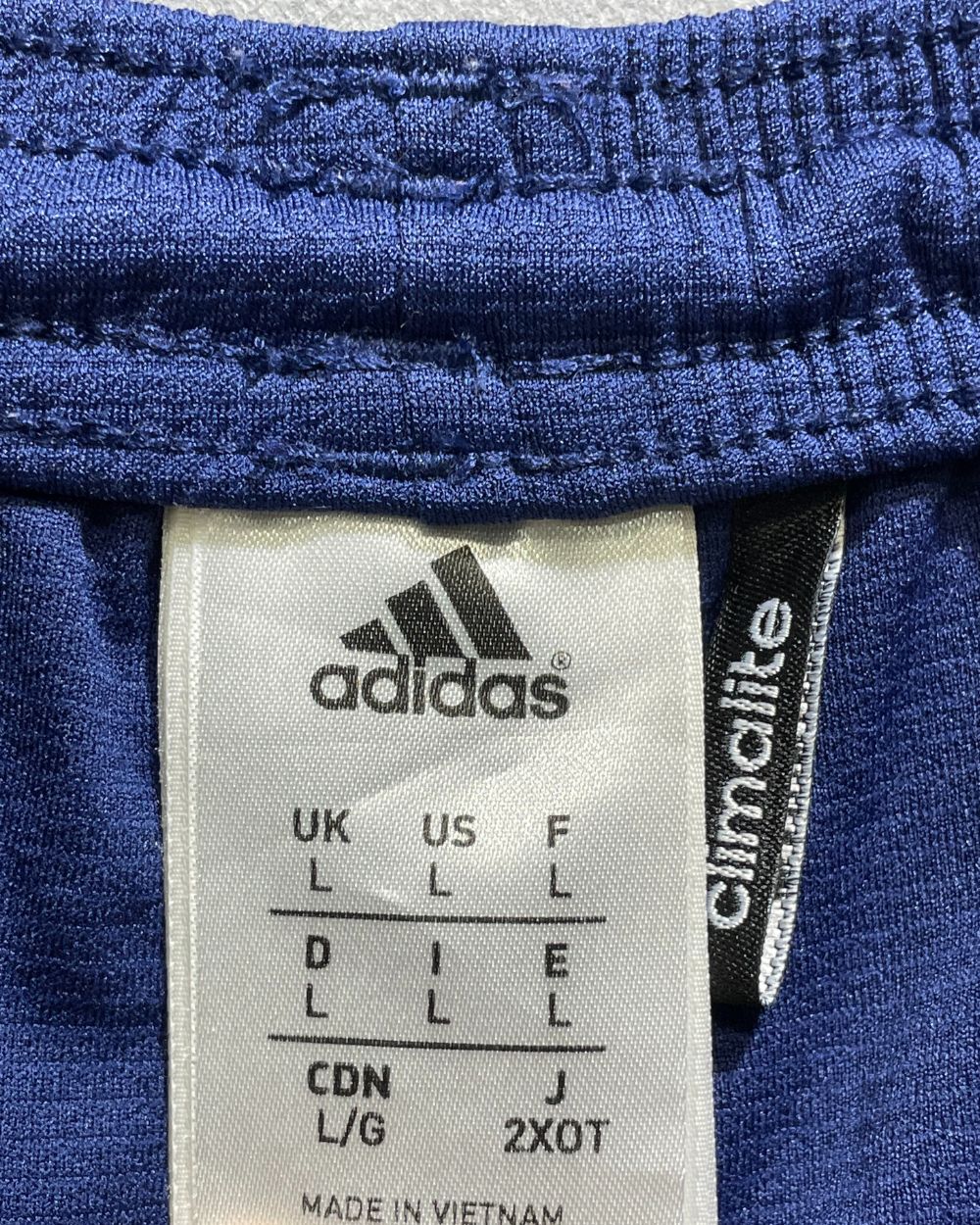 Adidas Blue Sport Short For Women L | ThriftHub.pk