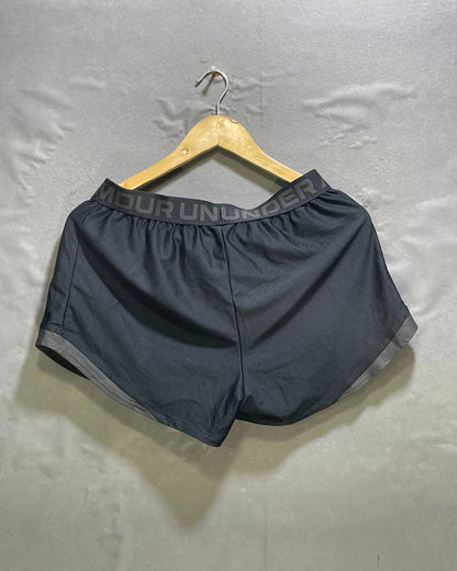 Under Armour Black Sport Short For Women M | ThriftHub.pk
