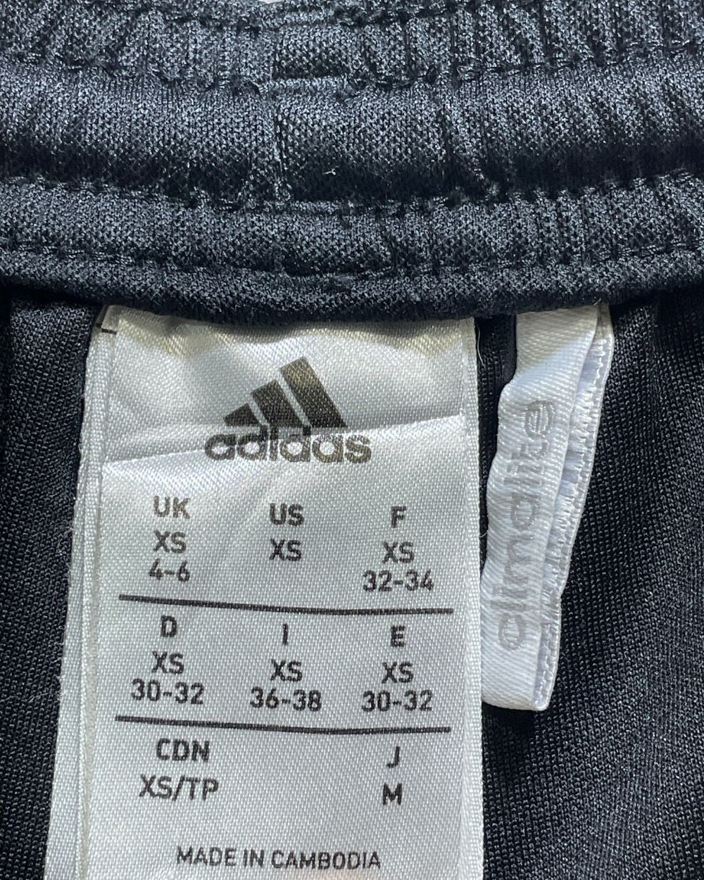 Adidas Black Sport Short For Women XS | ThriftHub.pk
