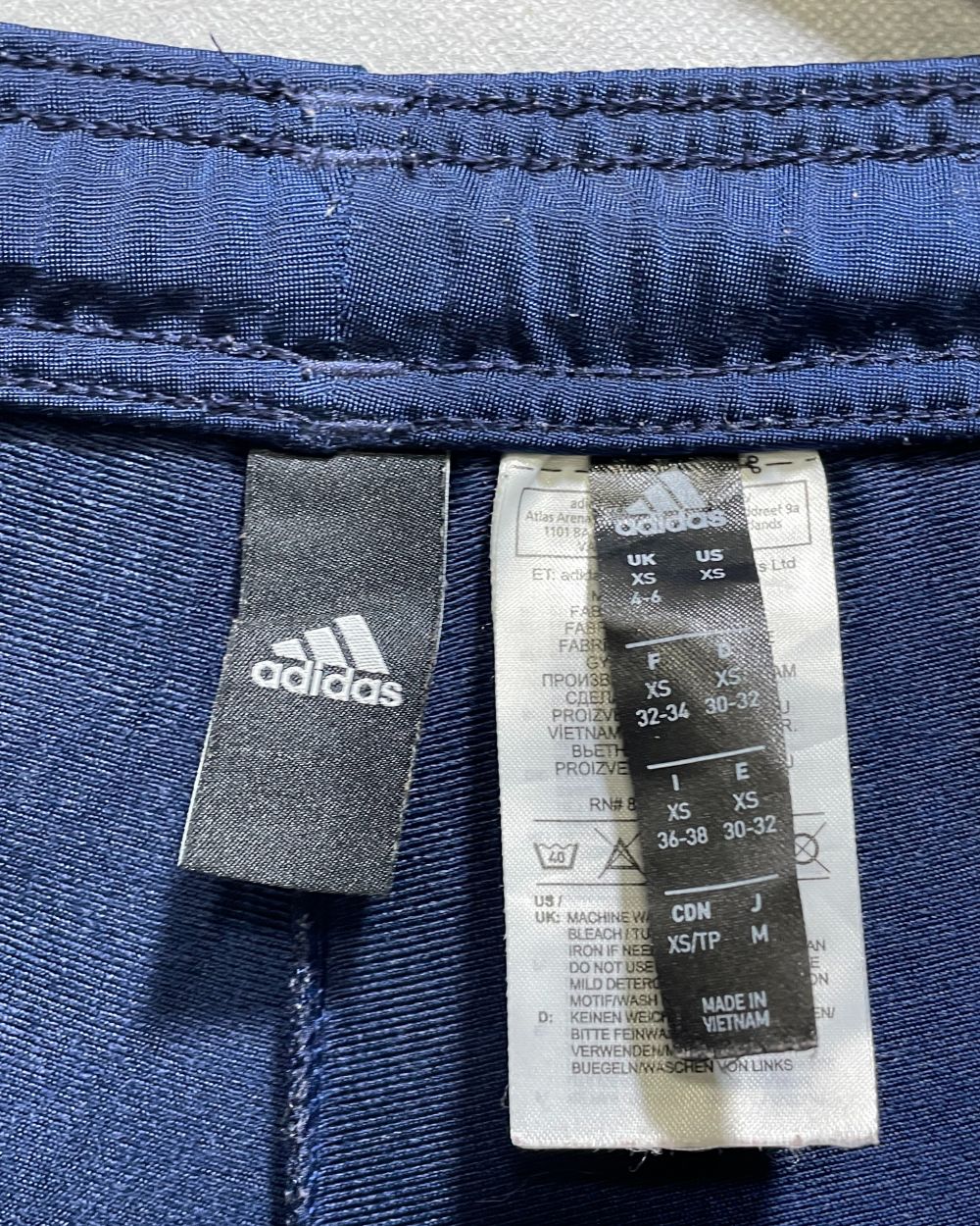 Adidas Black Sport Trouser For Women XS | ThriftHub.pk