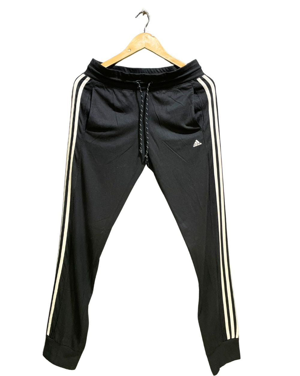 Adidas Black Sport Trouser For Women L | ThriftHub.pk