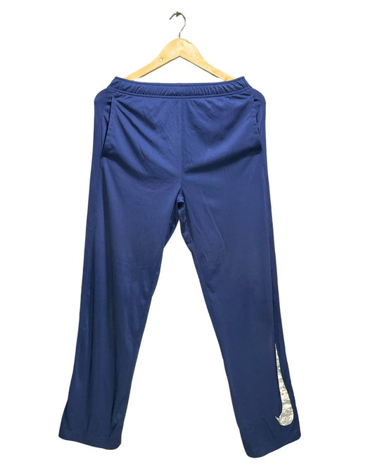 Nike Blue Sport Trouser For Women XL | ThriftHub.pk