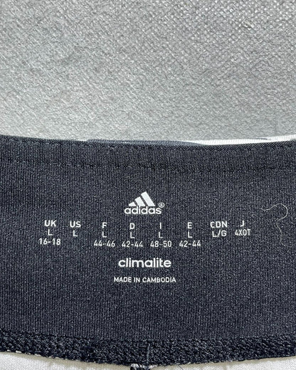 Adidas Gray Sport Tights For Women L | ThriftHub.pk