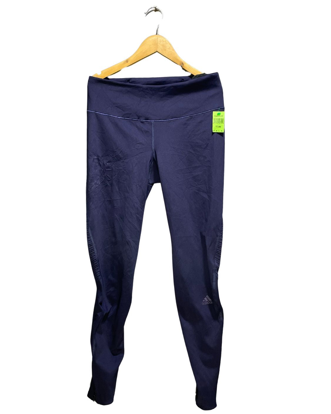 Adidas Blue Sport Tights For Women S | ThriftHub.pk