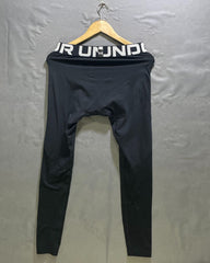 Under Armour Black Sport Tights For Women L | ThriftHub.pk