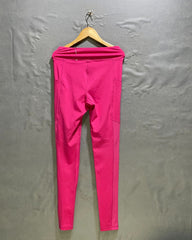 Tommy Hilfiger Pink Sport Tights For Women XS | ThriftHub.pk