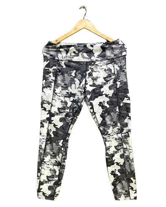 Avia Gray Sport Tights For Women L | ThriftHub.pk