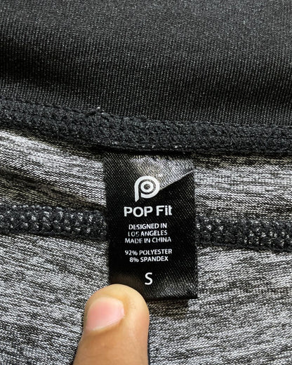 Pop Fit Gray Sport Tights For Women S | ThriftHub.pk