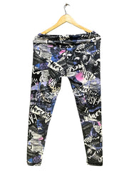 New Look Black Sport Tights For Women L | ThriftHub.pk