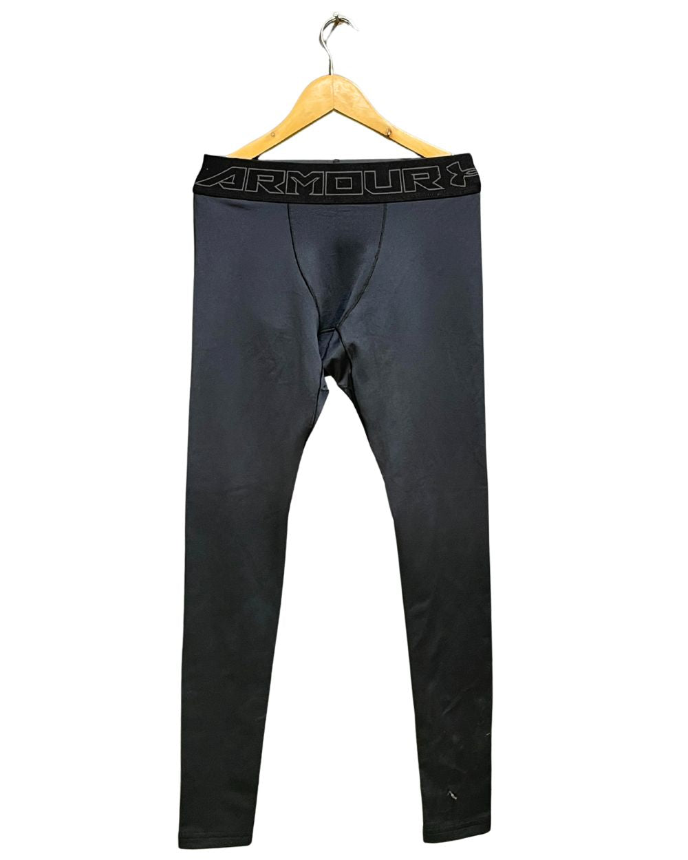 Under Armour Gray Sport Tights For Women Medium | ThriftHub.pk