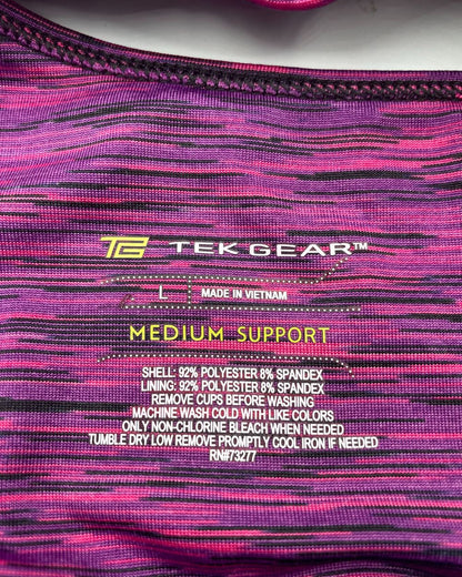 Tek Gear Purple Bra For Women L | ThriftHub.pk