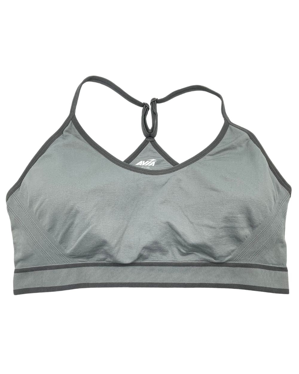 Avia Gray Sport Bra For Women 3X Large | ThriftHub.pk