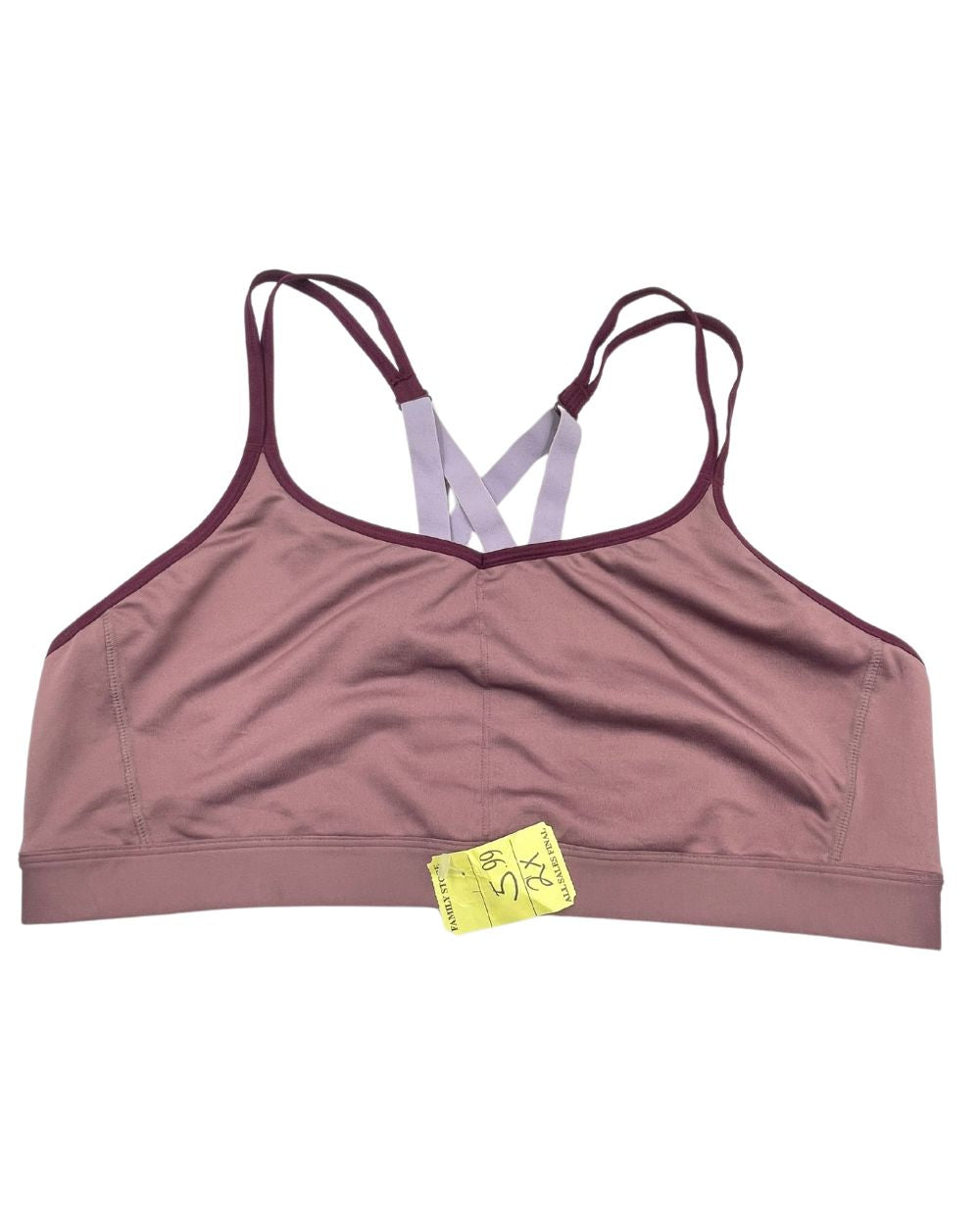 Champion Maroon Sport Bra For Women XXL | ThriftHub.pk