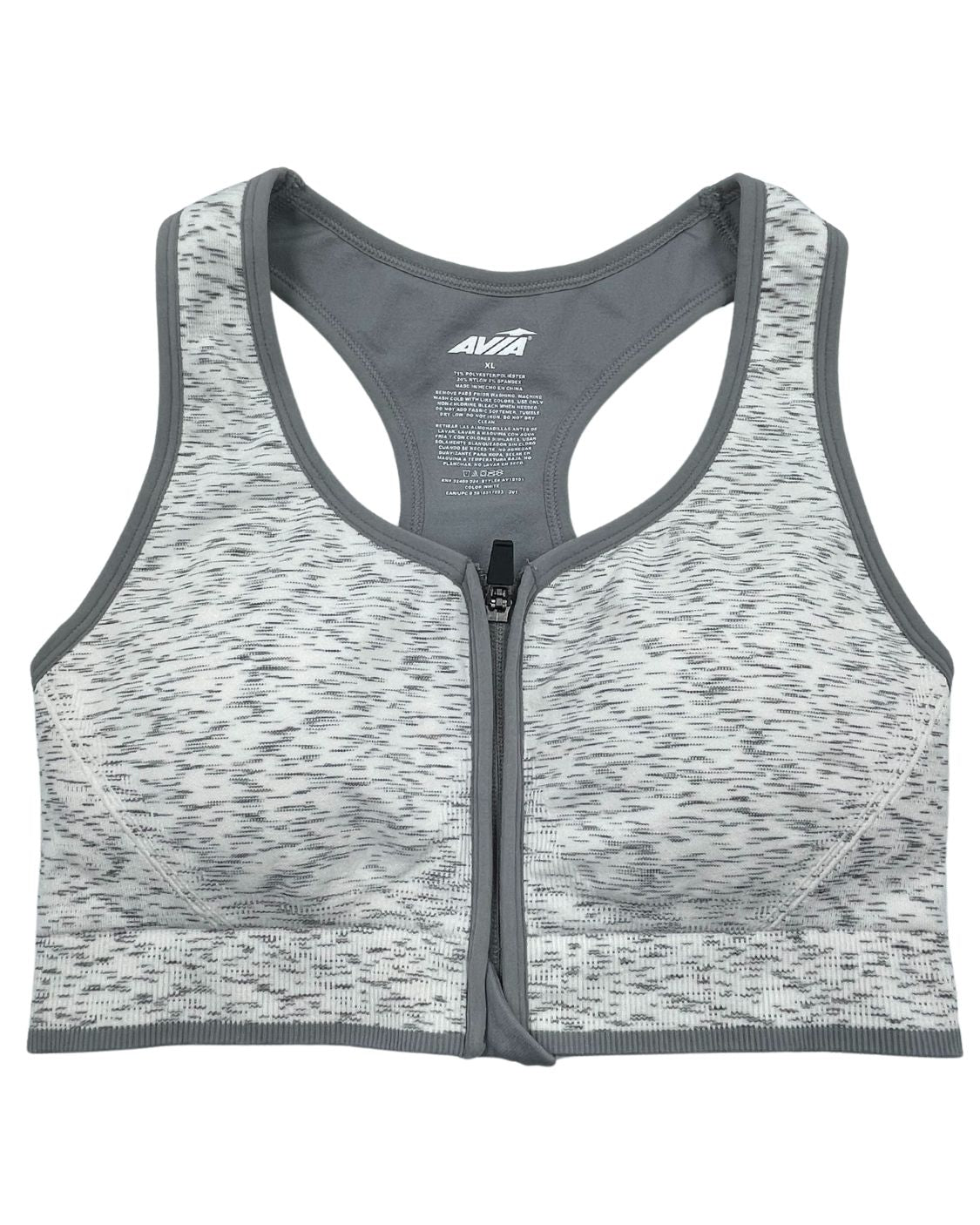 Avia White Cotton Bra For Women XL | ThriftHub.pk
