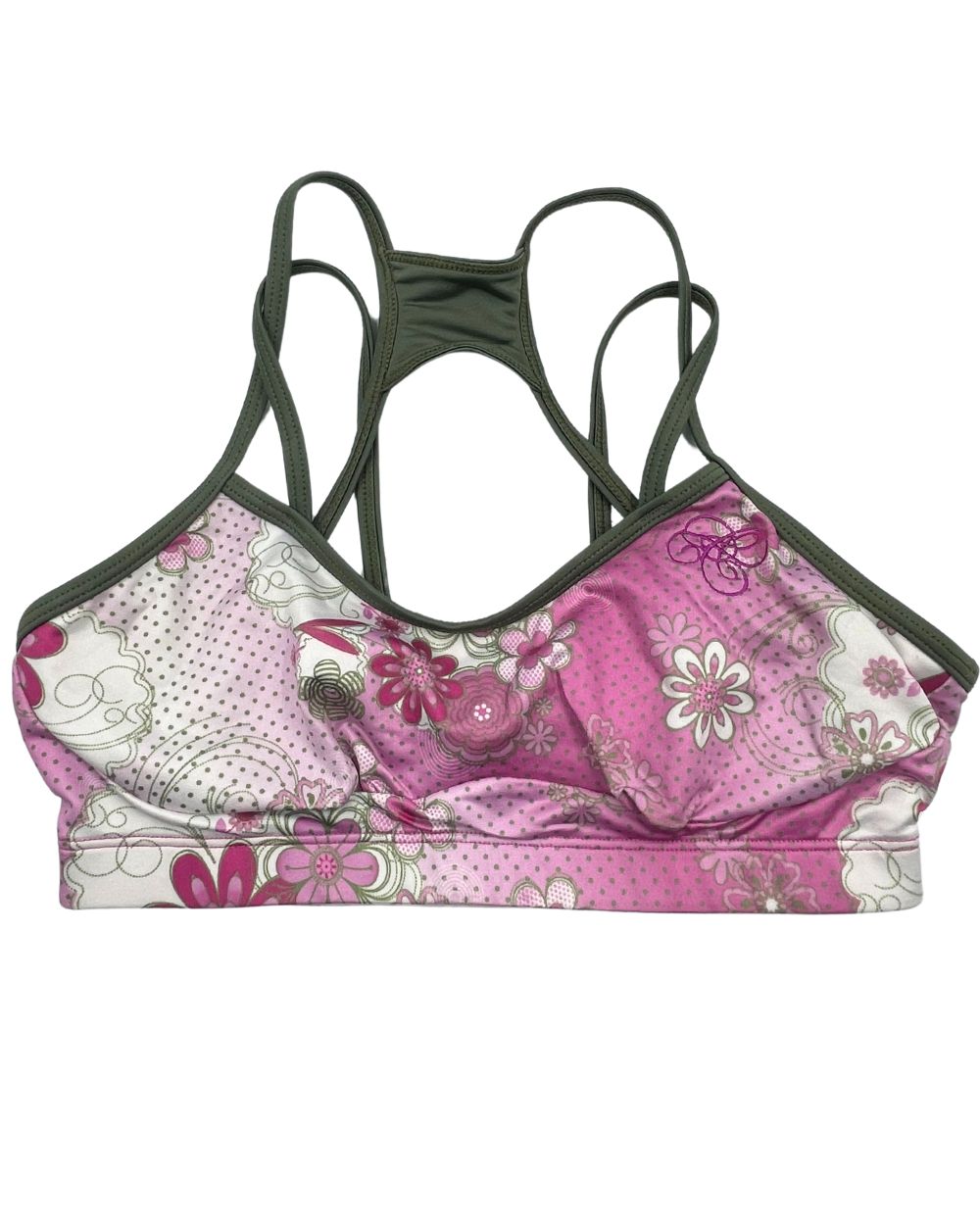 Asics Pink Sport Bra For Women S | ThriftHub.pk