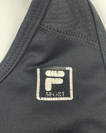 Fila Black Sport Bra For Women Medium | ThriftHub.pk