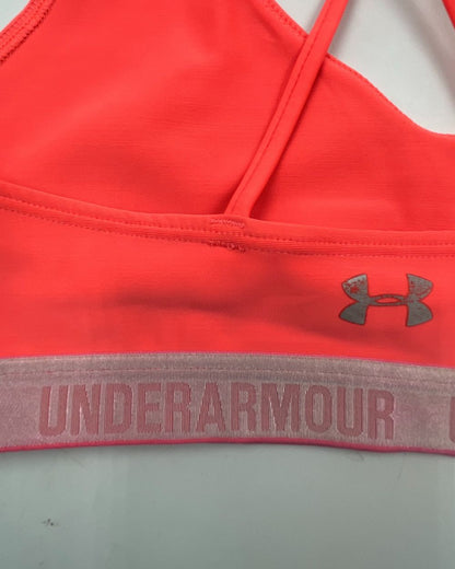 Under Armour Red Sport Bra For Women Medium | ThriftHub.pk