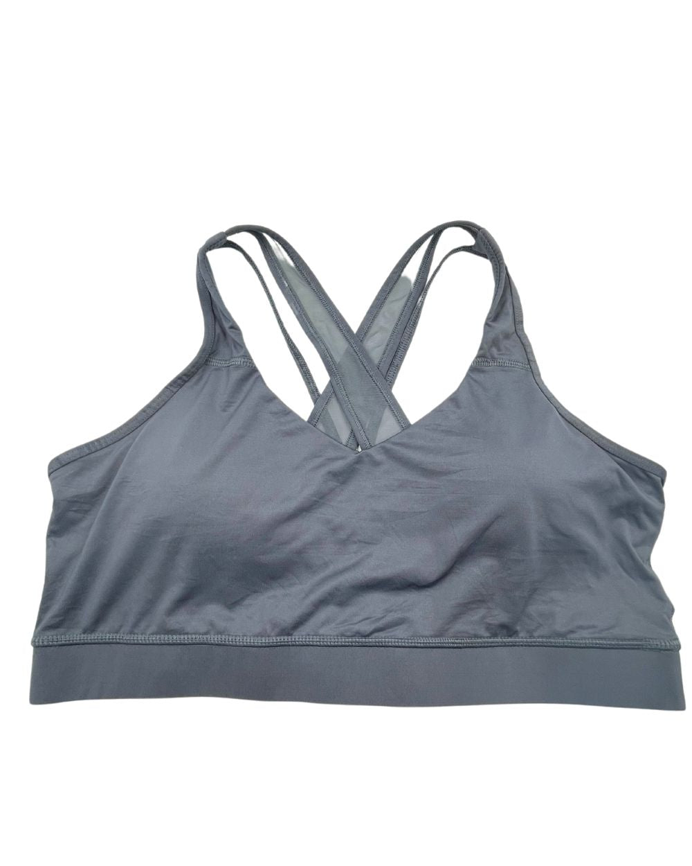 Avia Gray Sport Bra For Women XXL | ThriftHub.pk