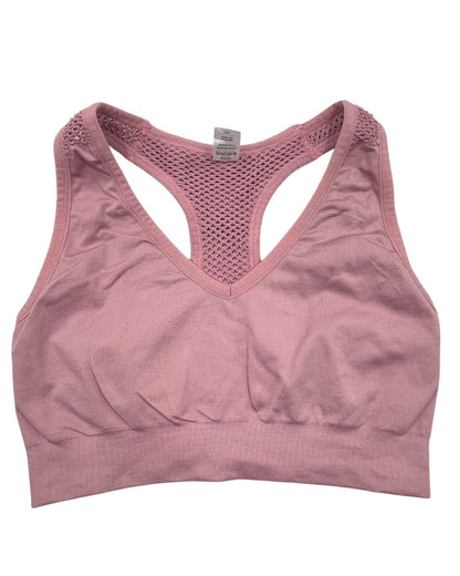 Velocity Pink Sport Bra For Women S | ThriftHub.pk