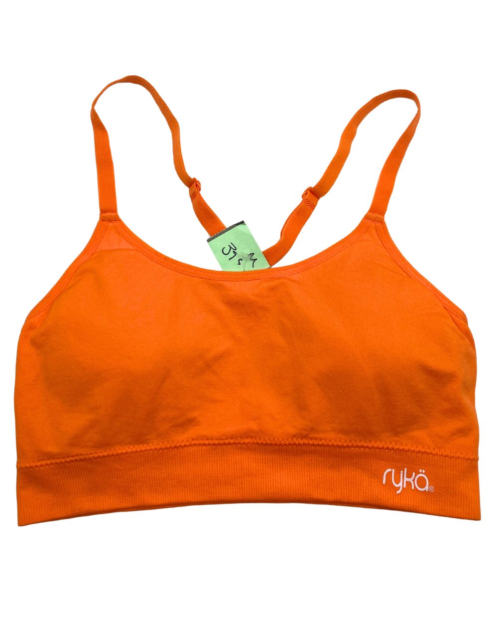 Ryka Orange Sport Bra For Women Medium | ThriftHub.pk