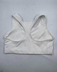Nike White Sport Bra For Women Medium | ThriftHub.pk