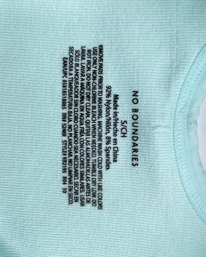 No Boundaries Blue Cotton Bra For Women S | ThriftHub.pk