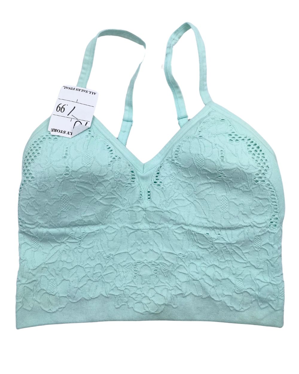 No Boundaries Blue Cotton Bra For Women S | ThriftHub.pk