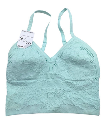 No Boundaries Blue Cotton Bra For Women S | ThriftHub.pk