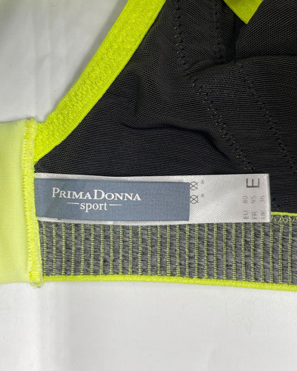 Prima Donna Gray Sport Bra For Women L | ThriftHub.pk