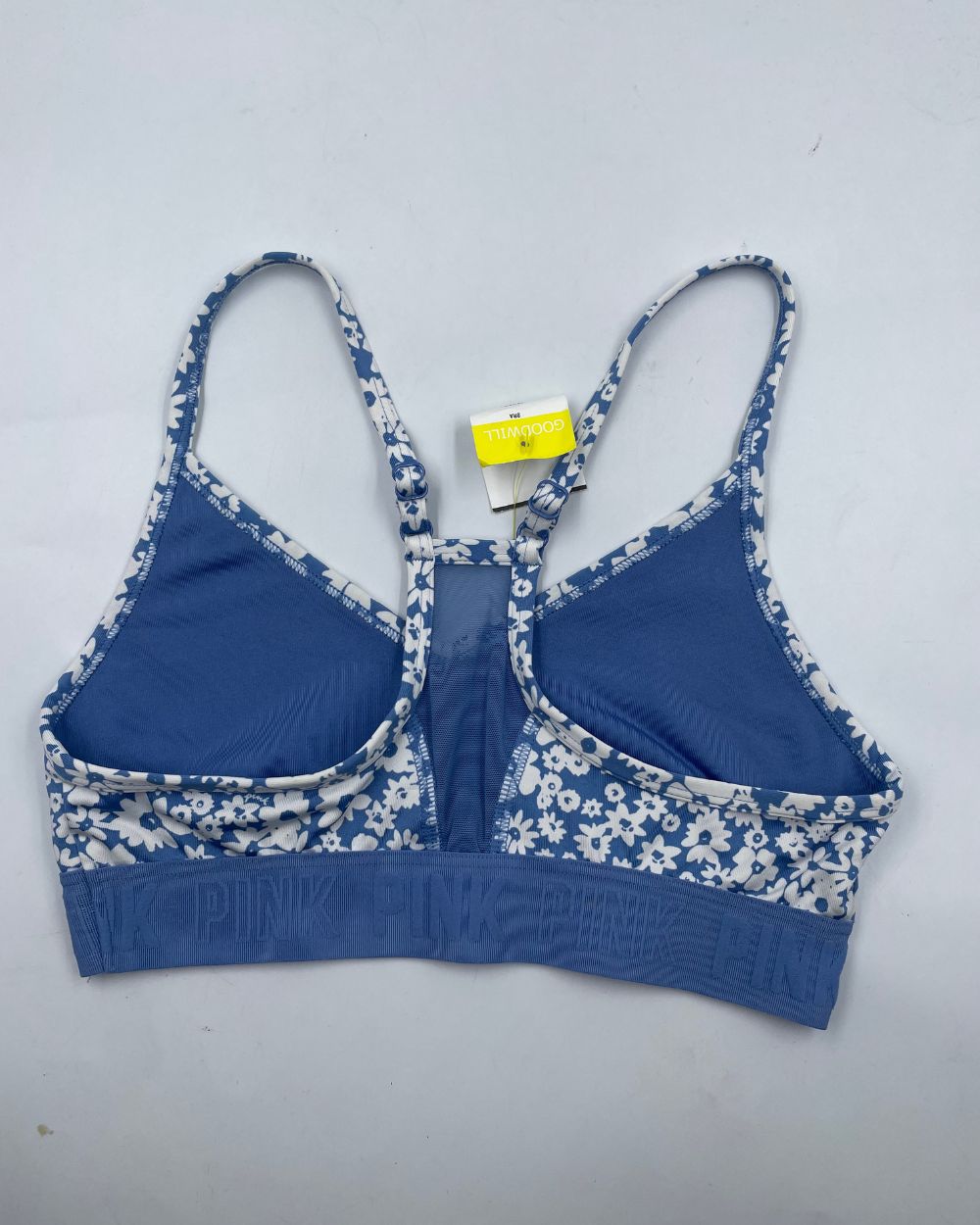 Pink Blue Sport Bra For Women S | ThriftHub.pk