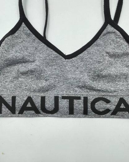 Nautica Gray Sport Bra For Women S | ThriftHub.pk