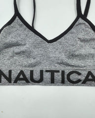 Nautica Gray Sport Bra For Women S | ThriftHub.pk