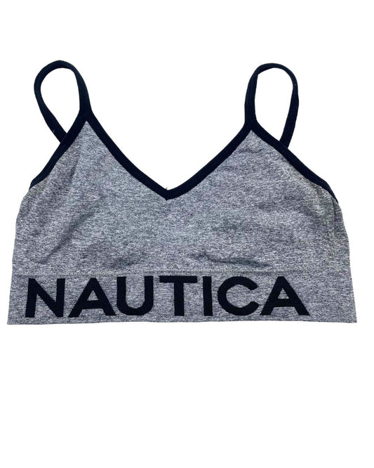Nautica Gray Sport Bra For Women S | ThriftHub.pk