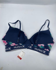 Hurley Blue Sport Bra For Women Medium | ThriftHub.pk