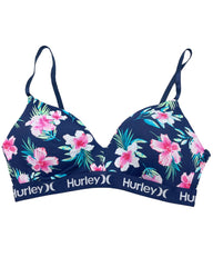 Hurley Blue Sport Bra For Women Medium | ThriftHub.pk