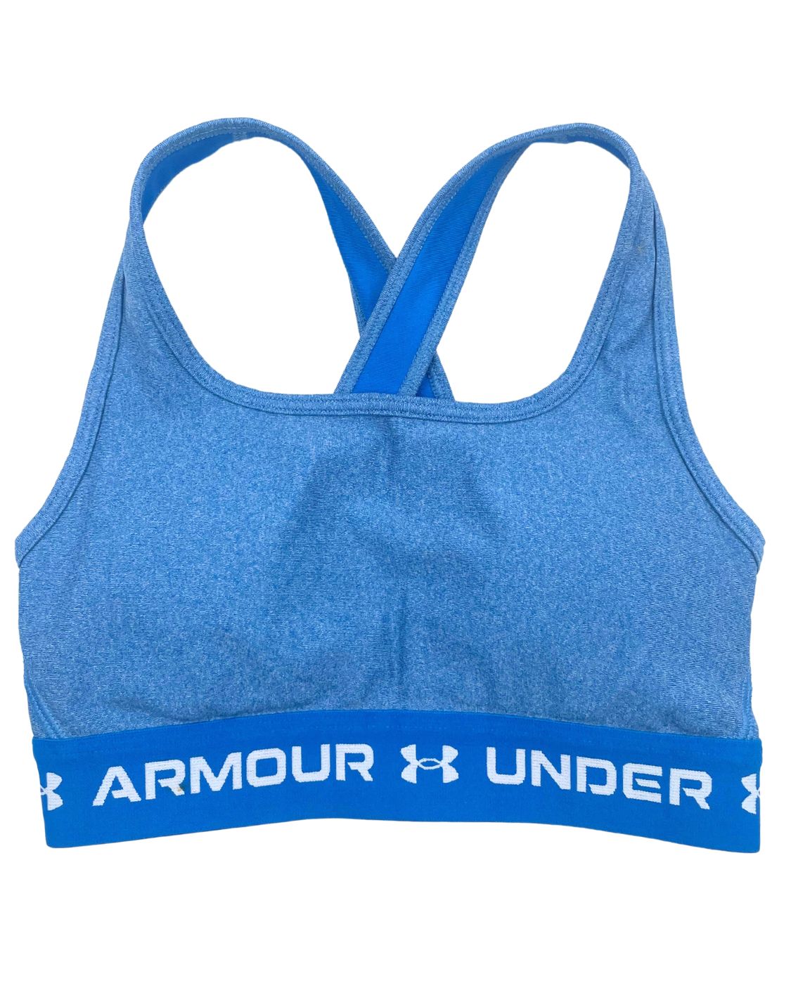 Under Armour Blue Sport Bra For Women XS | ThriftHub.pk
