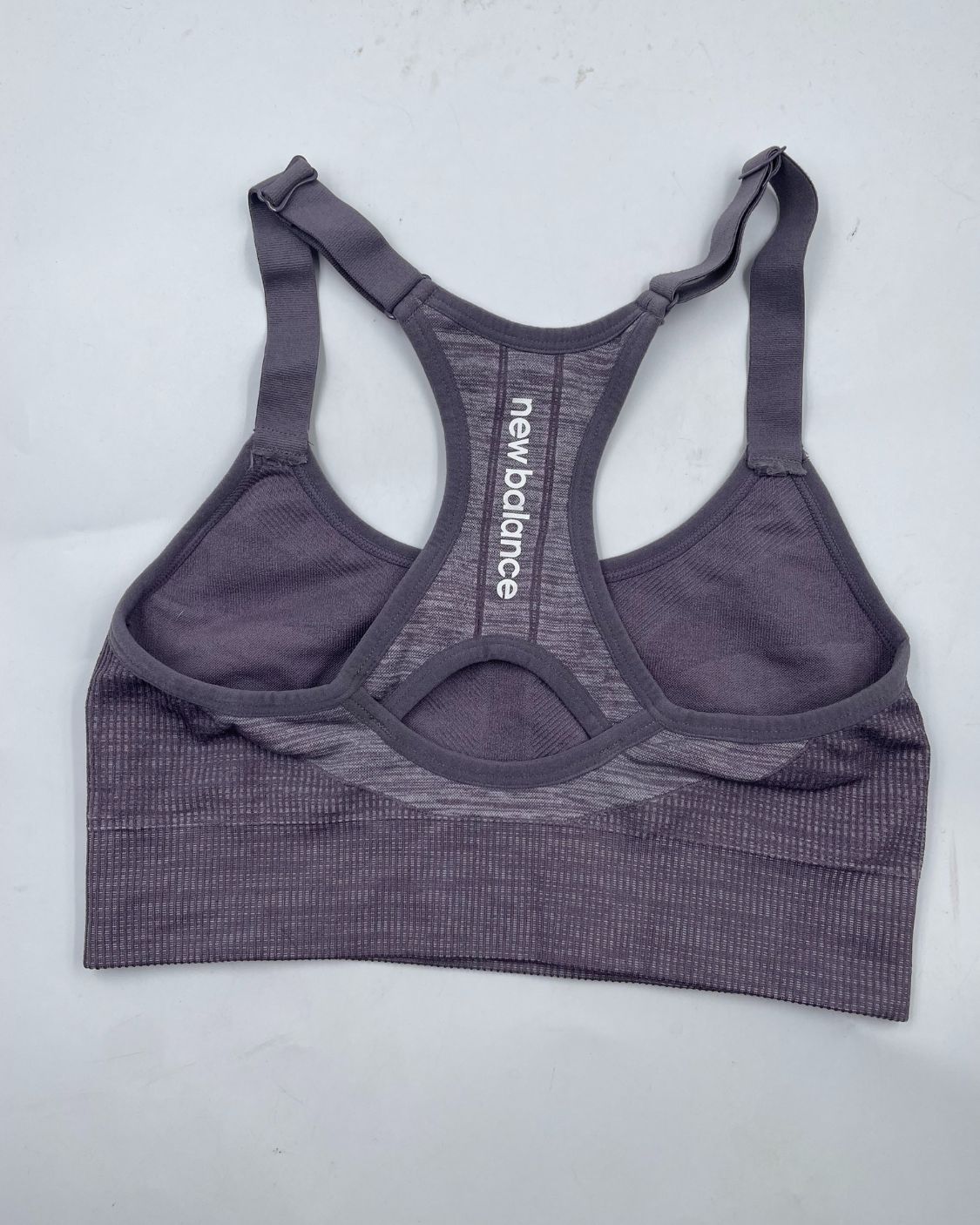 New Balance Gray Cotton Bra For Women Medium | ThriftHub.pk