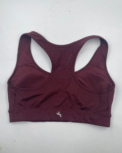 Joy Lab Maroon Sport Bra For Women S | ThriftHub.pk