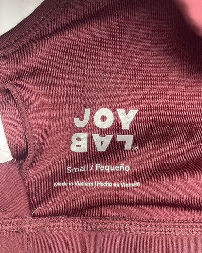 Joy Lab Maroon Sport Bra For Women S | ThriftHub.pk