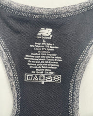 New Balance Gray Sport Bra For Women L | ThriftHub.pk