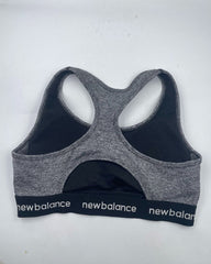 New Balance Gray Sport Bra For Women L | ThriftHub.pk