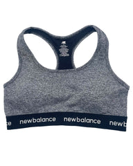 New Balance Gray Sport Bra For Women L | ThriftHub.pk
